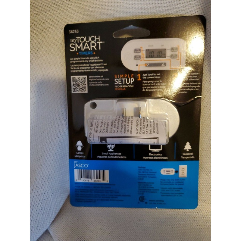 JASCO New in Box! MY TOUCH SMART SIMPLE SET PLUG-IN