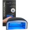 Sensale Gel LED Nail Lamp Home Polish Fast Curing Smart Sensor Chrome Finish Durable Cord Salon Quality 30 Second Automatic Manicure Count Ideal for Beginners / 센세일 젤 LED 네일 램프 가정용 폴리시 빠른 경화 스마트 센서 크롬 마감 내구성 있는 코드 살롱 품질 30초 자동 매니큐어 초보자에게 이상적 카운트