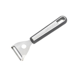 Wiltshire Aspire Y-Peeler, Stainless Steel, Potato, Fruit & Vegetable Peeler, Anti-Slip Soft Touch Handle, Grey & Silver, 17.5x5.5x1.5cm
