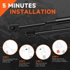 KALUJ Trunk Struts, Rear Hatch Strut Replacement Lift Support Shocks