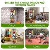 Isamant Garage Ball Storage Rack, Wall-Mounted Vertical Basketball Holder Comes