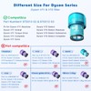 Fanulter 3 Pack V15 Vacuum Filters Replacement for Dyson-V15 Detect,