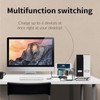 USB hub, 4-port USB 2.0 hub, ultra-thin portable USB splitter,