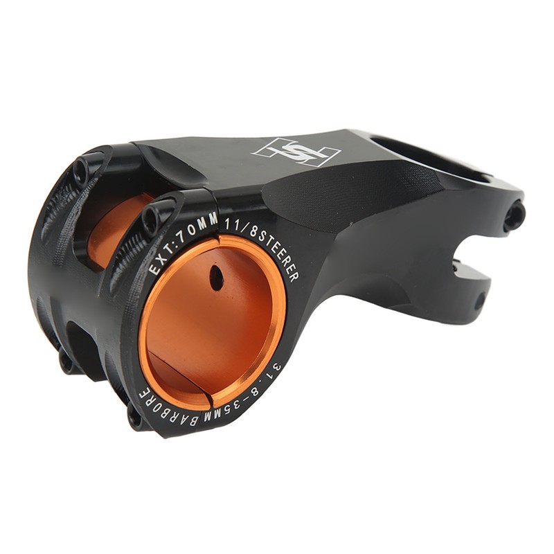 Bicycle Stem Bike Riser 70MM Ultra Light ‑17 Degree for