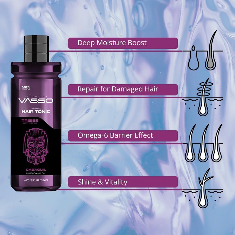 VASSO Moisturizing Hair Tonic 260 ml (Cabaguil)