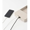 BRUNO Wireless Charger Greige Bruno Wireless Charger Desk Organizer for