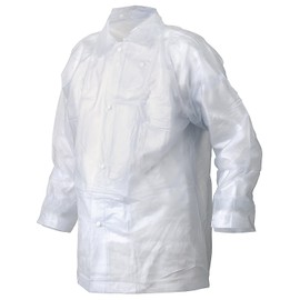 Otafuku Glove RF-3 Rain Suit (100% PVC Waterproof, Top and Bottom Set), Clear L