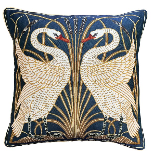 Signare Tapestry Cushion Cover 18 x18 inches Decorative Sofa Pillowcase