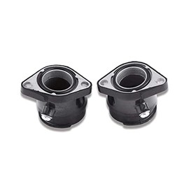 Keenso 2 piezas adaptador de interfaz de carburador de motocicleta admisión de carbohidratos para Rebel CA250 CMX250 CMX250C Accesorios para carburadores
