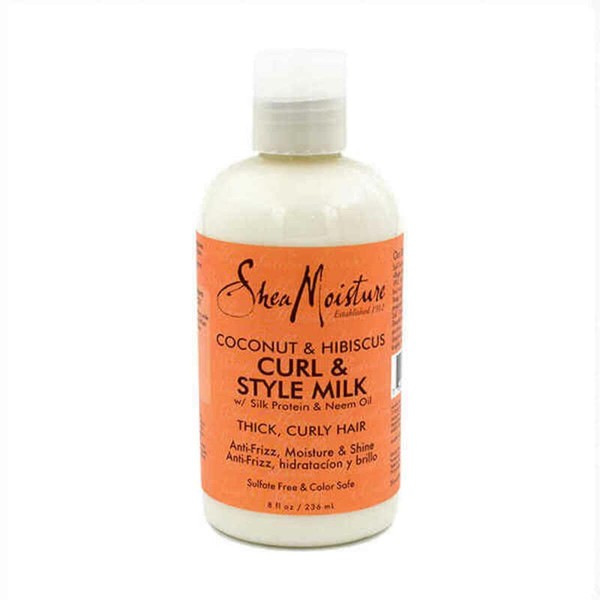 Shea Moisture Coconut & Hibiscus Curl & Style Milk, 8