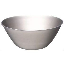 Sori Yanagi Stainless Steel Bowl, Designed Based on the Opinions of Cooking Experts and Housewives, Tsubamesanjo Stainless Steel Bowl, 7.5 inches (19 cm), Designed to Prevent Drip When Pouring Liquid