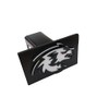 Wolf Head Metal Trailer Hitch Cover for 2'' Towing Rear