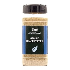 Organic Ground Black Pepper Ground | 280g | Certified Organic Ground Black Pepper Powder