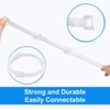 California JOS 60 PCS 6 Inches Reusable Cable Ties, Wire