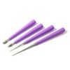 RLECS 4pcs Diamond Tipped Bead Reamer Beading Hole Enlarger Tool