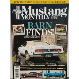 Mustang Monthly Sept 2015 Barn Finds Identify and Rebuild FREE SHIPPING CB