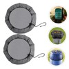 IWOWHERO 2pcs Rain Grill Tape Lid Water Buckets Cover Expandable