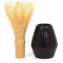 Tea Utensils, Made in Japan, Reusable Chasen, Resin Chasen, Made in Japan, Made in Japan (White Bamboo Color)