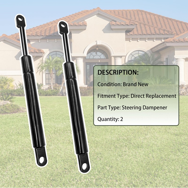 2 Pack Upgraded 539102720 Steering Damper Fit for Husqvarna BZ