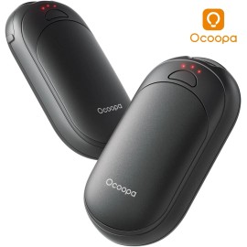OCOOPA 2in1 Magnetic Rechargeable Hand Warmers Electric Hand warmer Pocket-Sized - Black+Black
