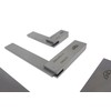 Kinex 3 Piece Set of Solid Machinist Square 2-3/8, 4