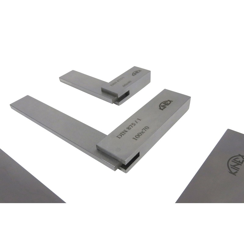 Kinex 3 Piece Set of Solid Machinist Square 2-3/8, 4
