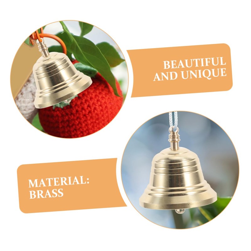 iplusmile Bells for Crafts Rustic Door Ornaments Unique Chime for