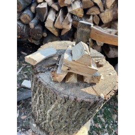 Handcut Mini Firewood 5''  Mix Species 100+pieces Kiln Dried Fits Solo Stove MESA XL
