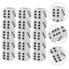KICHOUSE 10pcs Luminous Dice Playthings Safe Material for Fun Joyful