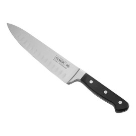 Choice Classic Granton Chef Knife Forged Full Tang Blade POM Handle (select size below) - 8 in