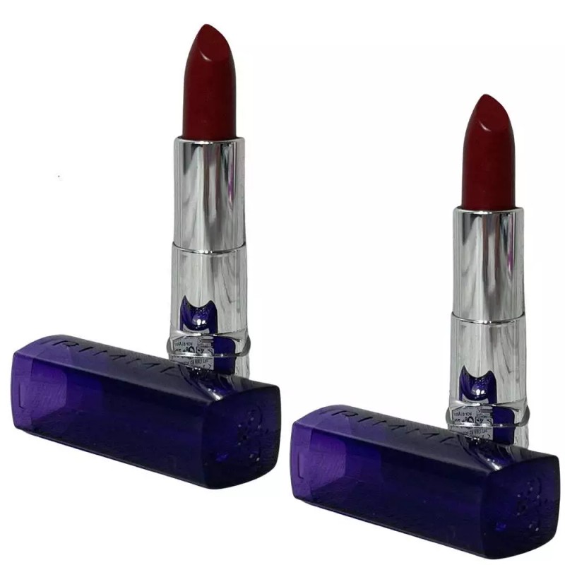 Rimmel London Pack of 2 Rimmel Moisture Renew Lipstick, Diva