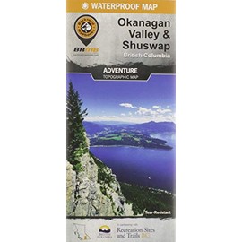Okanagan Valley & Shuswap Waterproof Map - 4th Edition