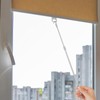 Housoutil Blinds Rod Feather Curtains Office Accessories Office Curtains Roller