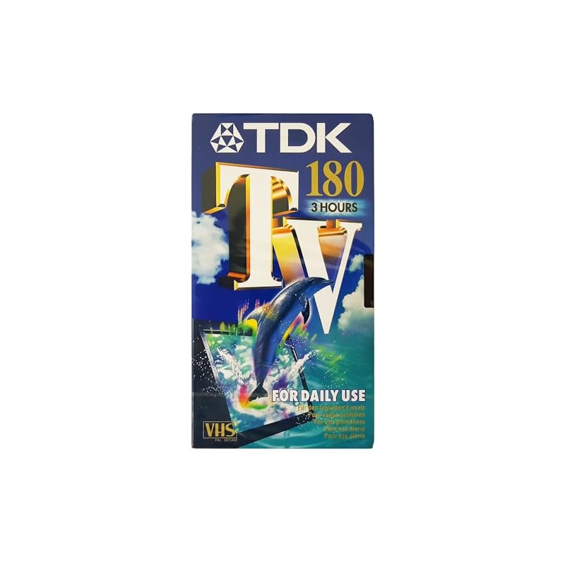 TDK E 180 TV Blank Tapes