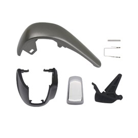 PMFCA 42539736 Gear Knob Lever Cover, Automatic Transmission Shifter Knob kit Compatible with Chevy Sonic Aveo 2012-2016, Trax 2015-2016 Replace 42539736 95393161 42423234, Strong Durability