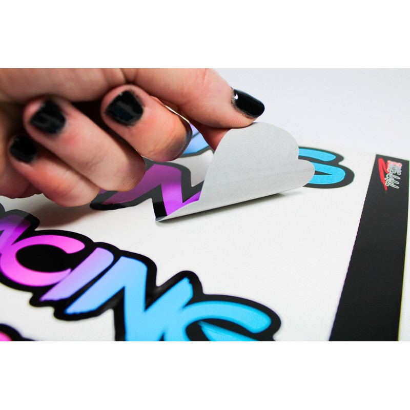 BIKE-label X400064 Bicycle Sticker Set E-Bike Scooter Racing Urban Lettering