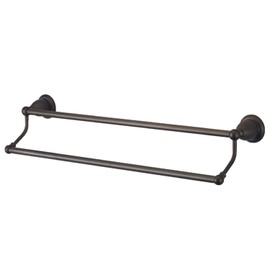Kingston Brass BA175318ORB Heritage 18-Inch Double Towel-Bar, Oil Rubbed Bronze