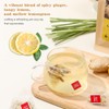 FullChea - Lemon Ginger Tea Bags, 50 Teabags - Pleasantly