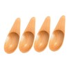 LABRIMP 4pcs Milk Tea Spoons Convenient Salt Scoops Practical Tea