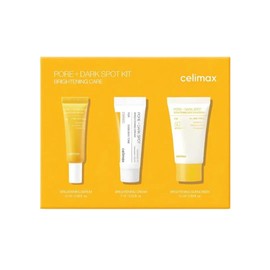 Celimax Kit Pore + Dark Spot, Cuidado Iluminador, Sérum, Crema y Protector Solar SPF 50