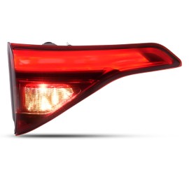 HECASA Tail Light Compatible with 2017-2019 GMC Acadia Halogen Taillight Rear Lamp Assembly w/Bulbs Replacement for 84697836 Driver Inner Left