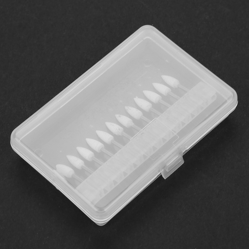 12Pcs FL2 High Speed Sand Dental Grinding Head Set Repairing