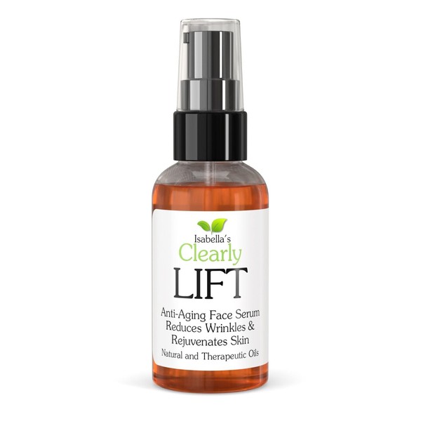 Clearly LIFT, Natural Anti Aging Face and Neck Serum Made in USA