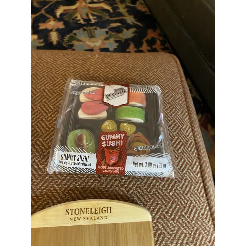 Rain drops candy Sushi Gift Set: Bento Box, Cutting Board