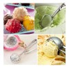 Y Cuchara Pala De Helado Bola Grande Nieve Porcionador &tq