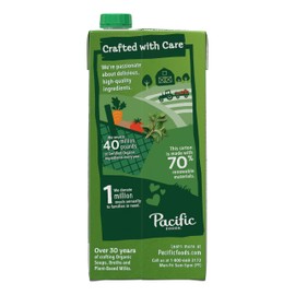 Pacific Foods Organic Free Range Chicken Broth, 32 oz Carton (Case of 12)