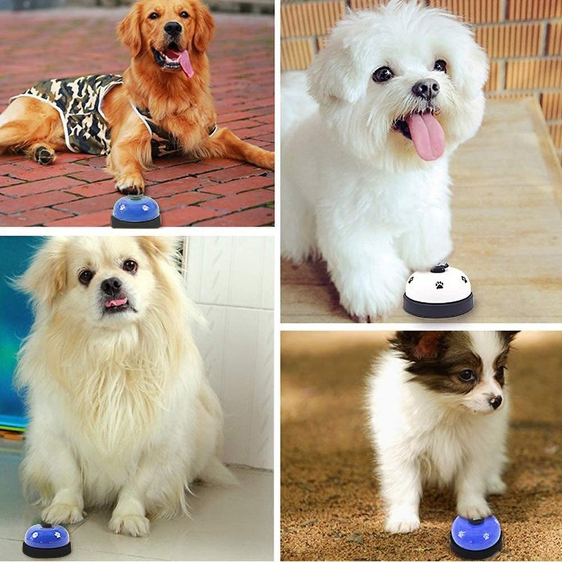 SLSON Pack of 2 Pet Training Bells for Dog Cats,