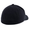 Trendy Apparel Shop XXL Oversize 6 Panel Cotton Fitted Cap,