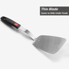 Stainless Steel Flexible Spatula Solid Turner, XiaoZu Thin Metal Spatula