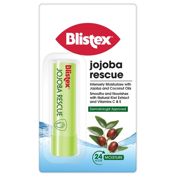 Blistex Jojoba Rescue Lip Balm, Helps Moisturise and Hydrate Lips,